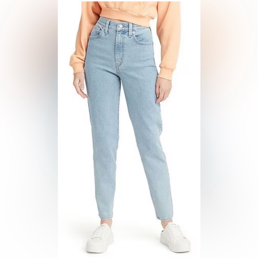 Levi’s high waisted taper jeans 27x29